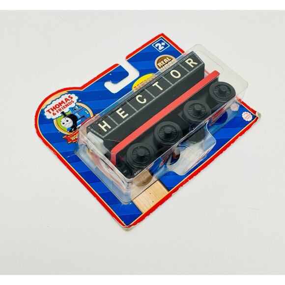 Thomas Wooden Railway Hector Coal Hopper Truck Train LC99048 New Sealed - Picture 3 of 6